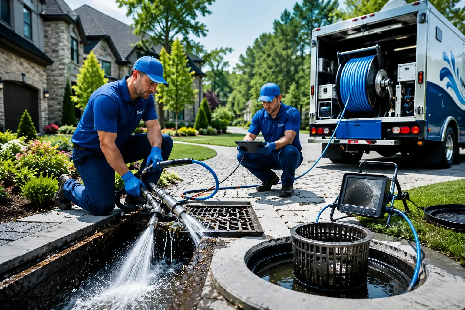 Local outdoor drain cleaning professionals in Berger, MO