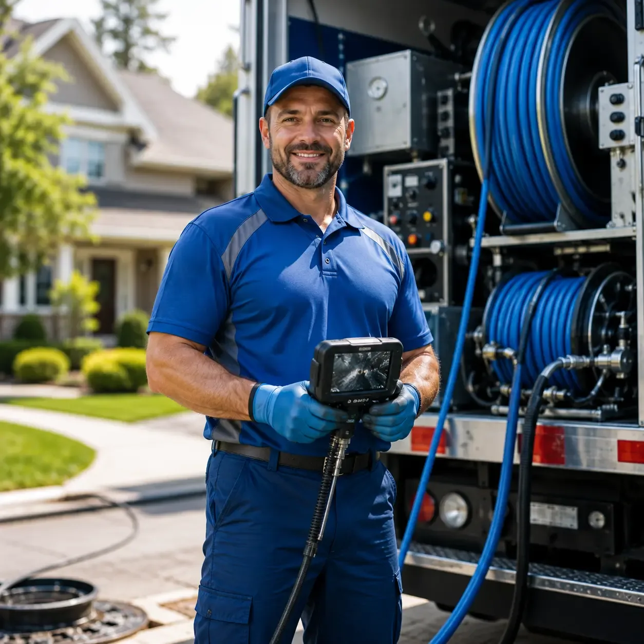 Local outdoor drain cleaning specialists in Berger, MO